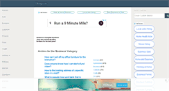 Desktop Screenshot of business.17things.com